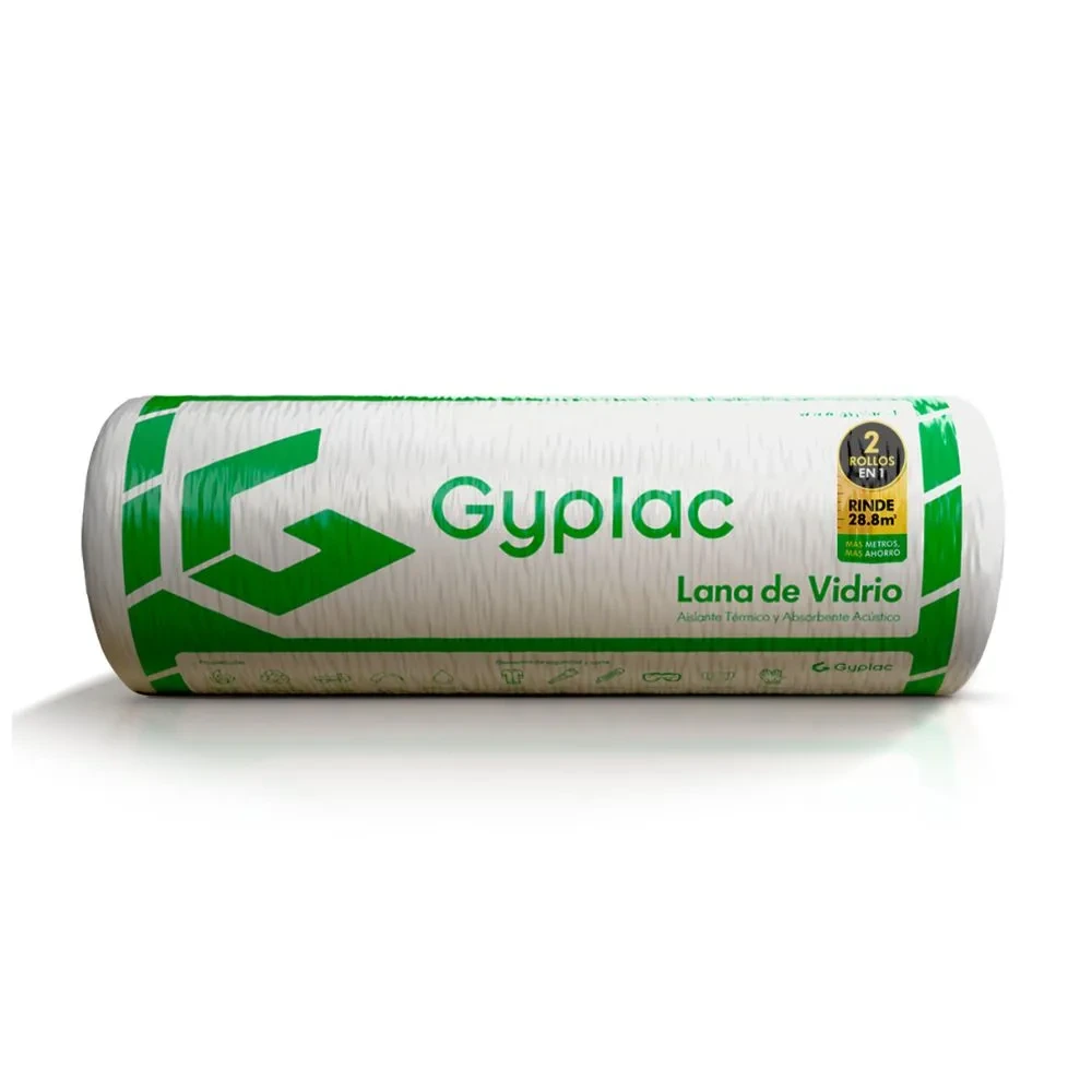 LANA FIBRA DE VIDRIO 50MM - 2" X 12 MT x 14.4m2